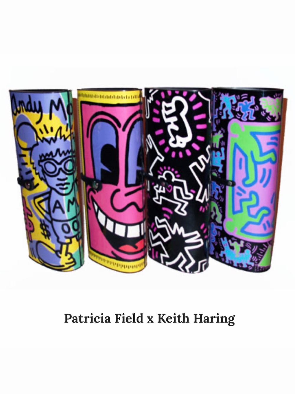 RARE Keith Haring x Patricia Field Art Clutch